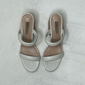 White Steve Madden Heels